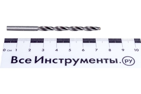 Сверло по металлу (4х75х43 мм; Р6М5) СИБРТЕХ 72213