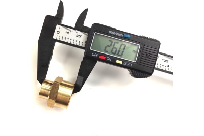 Муфта латунная переходная пневмо 1/2" ВР х 1/4" ВР Профитт 9275990