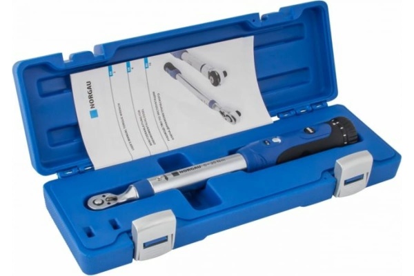 Динамометрический ключ NORGAU NTW21-002R 1/4", 5-25 Нм, с поверкой 051110002/П