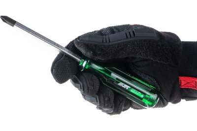 Отвертка PHILIPS со сквозным стержнем JTC PH2х100 мм 3708