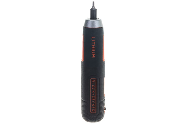 Аккумуляторная отвертка Black&Decker ION + 4 насадки BD40K4-RU