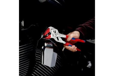 Переставные клещи-ключ Knipex 52 мм (2"), длина 250 мм, хром, 2К ручки, KN-8605250SB