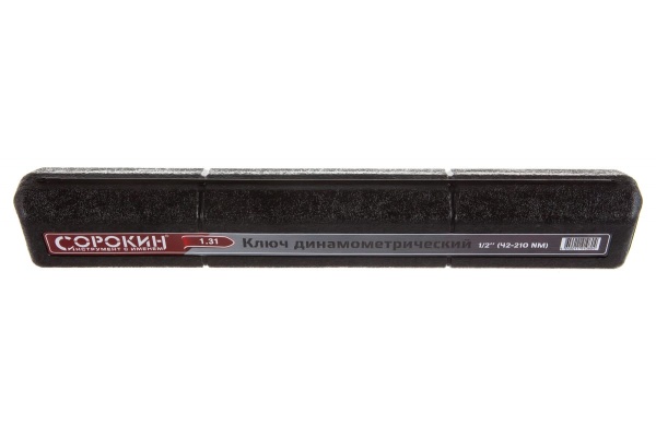 Динамометрический ключ 1/2" СОРОКИН 1.31