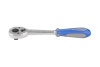 Флажковая трещотка с кнопкой 1/2", 250мм, 32 зубца KING TONY 4771-10GR