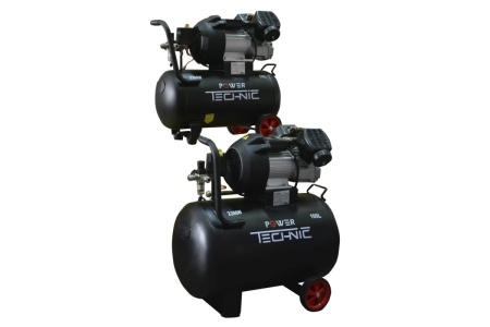 Компрессор POWER TECHNIC коаксиальный, 220В, 2300Вт, 440 л/мин, ресивер 50 л ACD440/050
