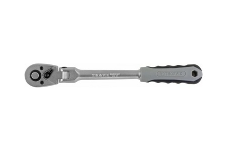 Трещоточная рукоятка с шарниром Thorvik FRH3872, 3/8 DR, 72 зубца, 240 мм 53374
