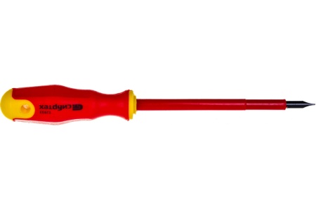 Диэлектрическая отвертка СИБРТЕХ SL5,5*125mm 12933