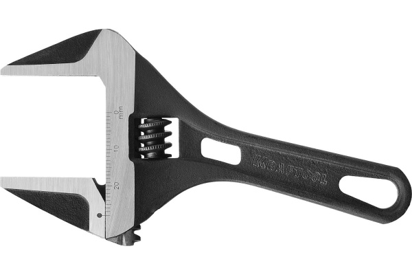 Разводной ключ KRAFTOOL SlimWide Compact, 120 / 28 мм,  27266-15