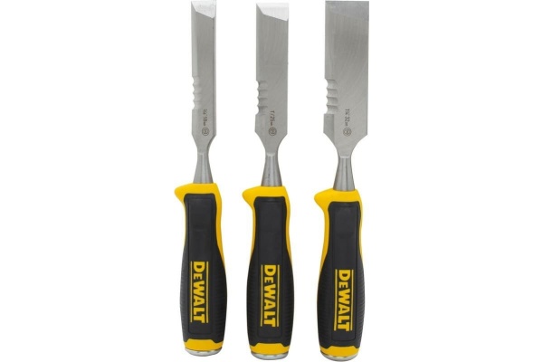 Набор стамесок DEWALT 3 шт, лезвие с дополнительной режущей кромкой 18, 2 DWHT0-16148