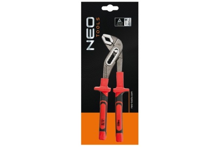 Трубный разводной ключ (250 мм, 1000 В, CrV, полированный) NEO Tools 01-207