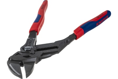 Переставные клещи-ключ Knipex 52 мм (2"), 250 мм, серые, 2-к ручки, подвес KN-8602250SB