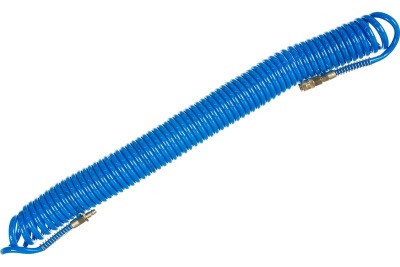 Спиральный шланг (PU 8x12 мм, 15 м) полиуретановый NORM PU ASN-15