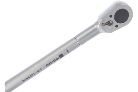 Динамометрический ключ NORGAU 1" 200-1000Нм NTW25-100R 051110100