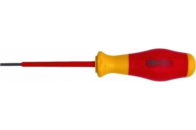 Диэлектрическая шлицевая отвертка Felo SL2,5x0,4x75 91302590