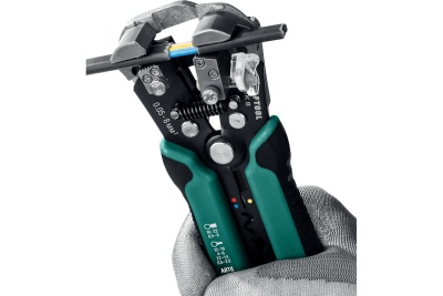 Стриппер KRAFTOOL TK-8 автоматический, многофункциональный, 0.05 - 8 мм2, 22637