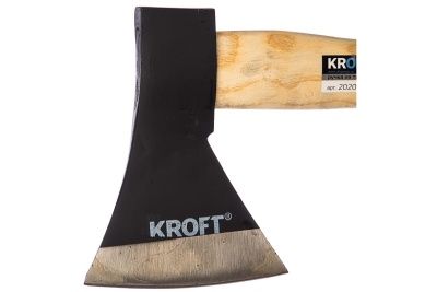 Топор Kroft 600г, ручка из твердых пород древесины 202064