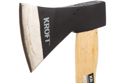 Топор Kroft 800г, ручка из твердых пород древесины 202065