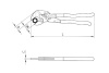 Переставные клещи-гаечный ключ WURTH SW6 46MM L270MM 071502 50 090  10