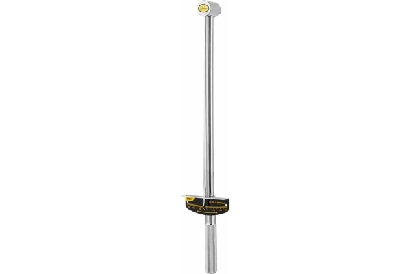 Динамометрический ключ DELI DL300 0-300 нм, 1/2", длина 480 мм, головка Cr-V, противоскользящая рукоятка 104459