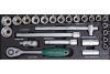 Набор торцевых головок 25 предметов 1/2" DR (10-32 мм) Jonnesway S04H4125S