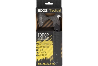 Тактический многофункциональный топор Ecos 5 в 1 325144
