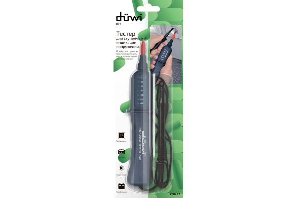 Тестер для ступенчатой индикации duwi 26041 7