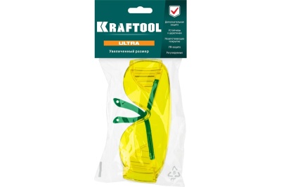 Защитные очки KRAFTOOL Ultra желтые 110462