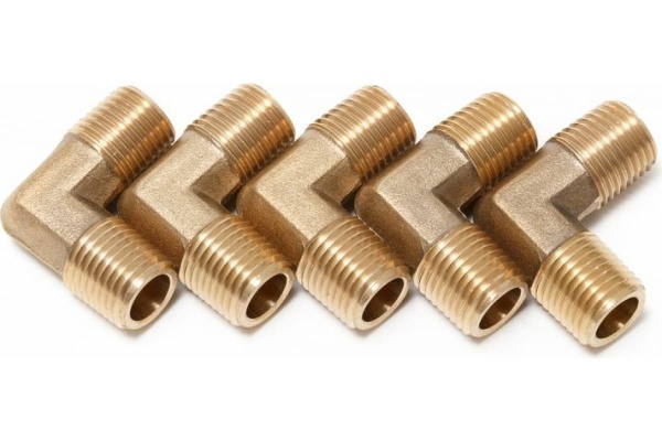 Соединитель угловой наружная резьба 1/4"х1/4", 5 шт Forsage 26105 F-MML04K