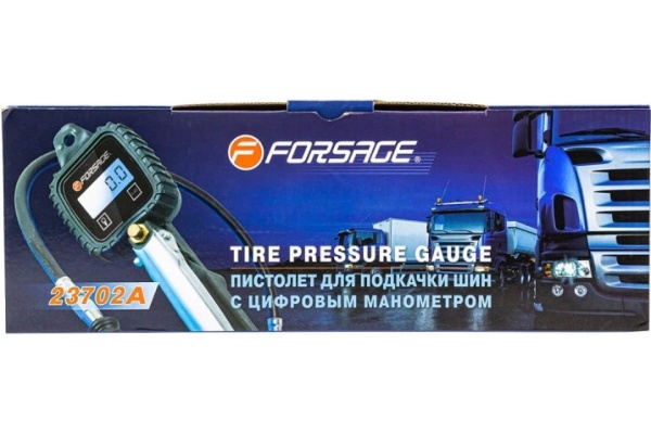 Пистолет для подкачки шин с цифровым манометром Forsage f-23702a 56392