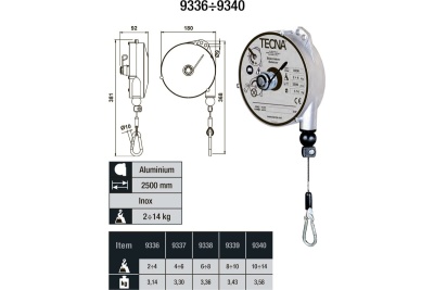 Таль-балансир TECNA 9336 100316280