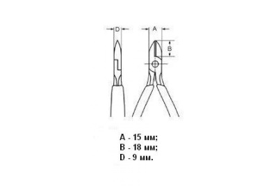 Бокорезы для электроники Knipex KN-7722130