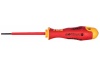 Диэлектрическая отвертка Felo Ergonic 2,5х0,4х75 плоская шлицевая 41302590