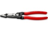 Инструмент для зачистки гармонизированных европейских кабелей KNIPEX из закаленной стали, фосфатированный, обливные ручки KN-1371200ME