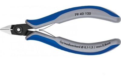 Прецизионные бокорезы для электроники Knipex KN-7942125