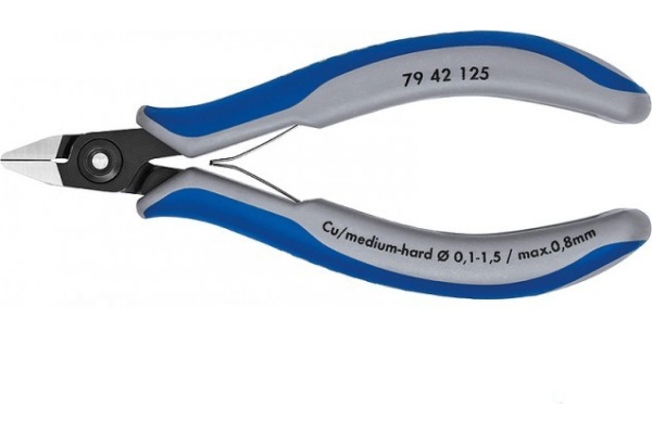 Прецизионные бокорезы для электроники Knipex KN-7942125