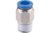 Фитинг 8 мм с наружной металлической резьбой R1/2" CDC Pneumatics PC 0804